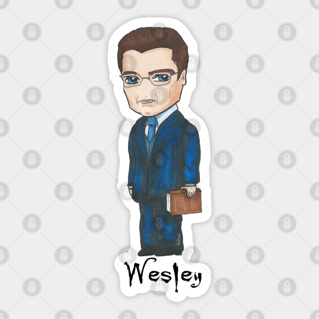 Wesley Sticker by LivStark